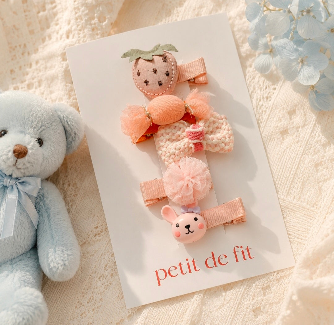 BerryBunny Set (5Clips)